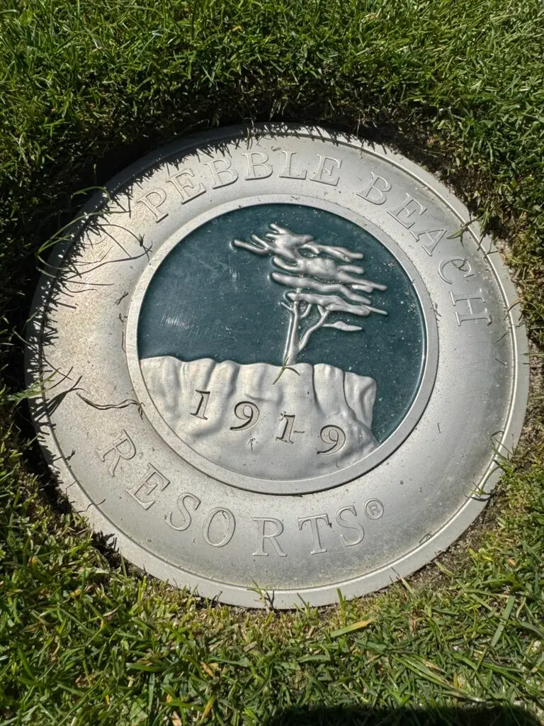 Pebble Beach plaque