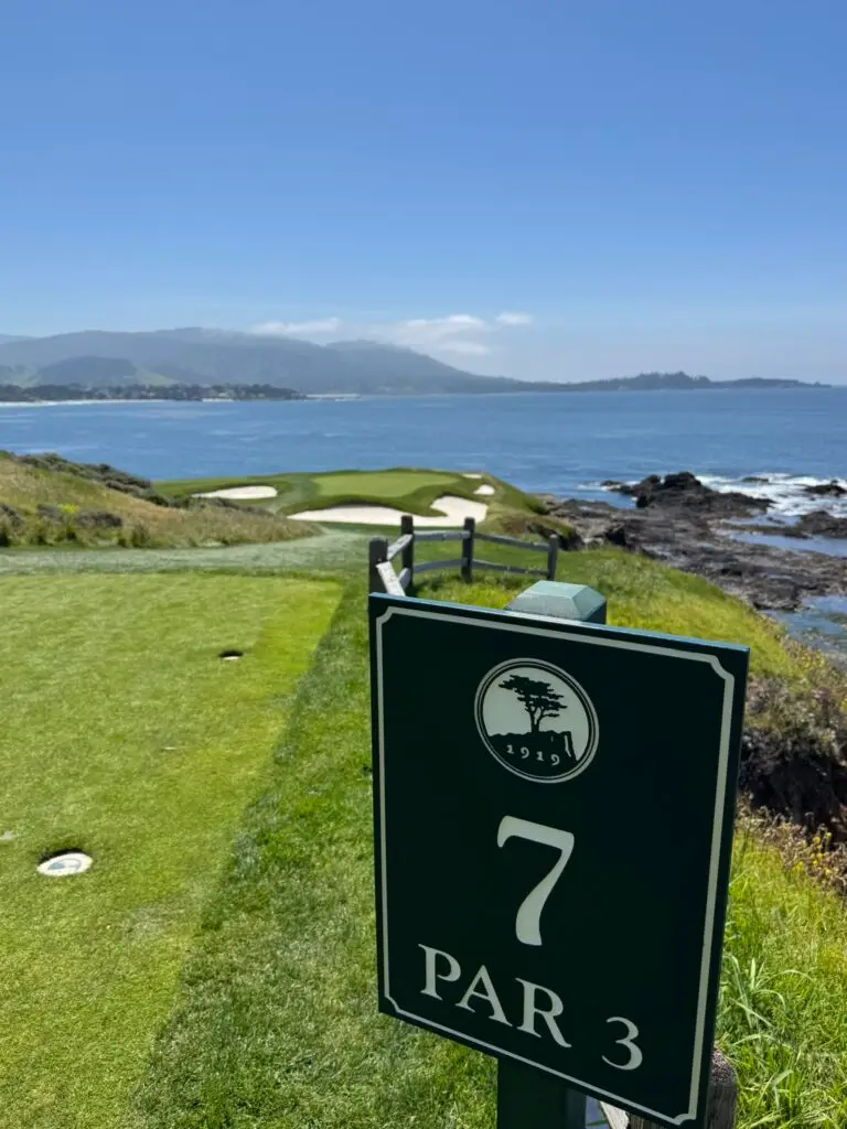 View from 7th hole at Pebble Beach