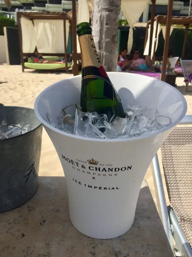 champagne on ice