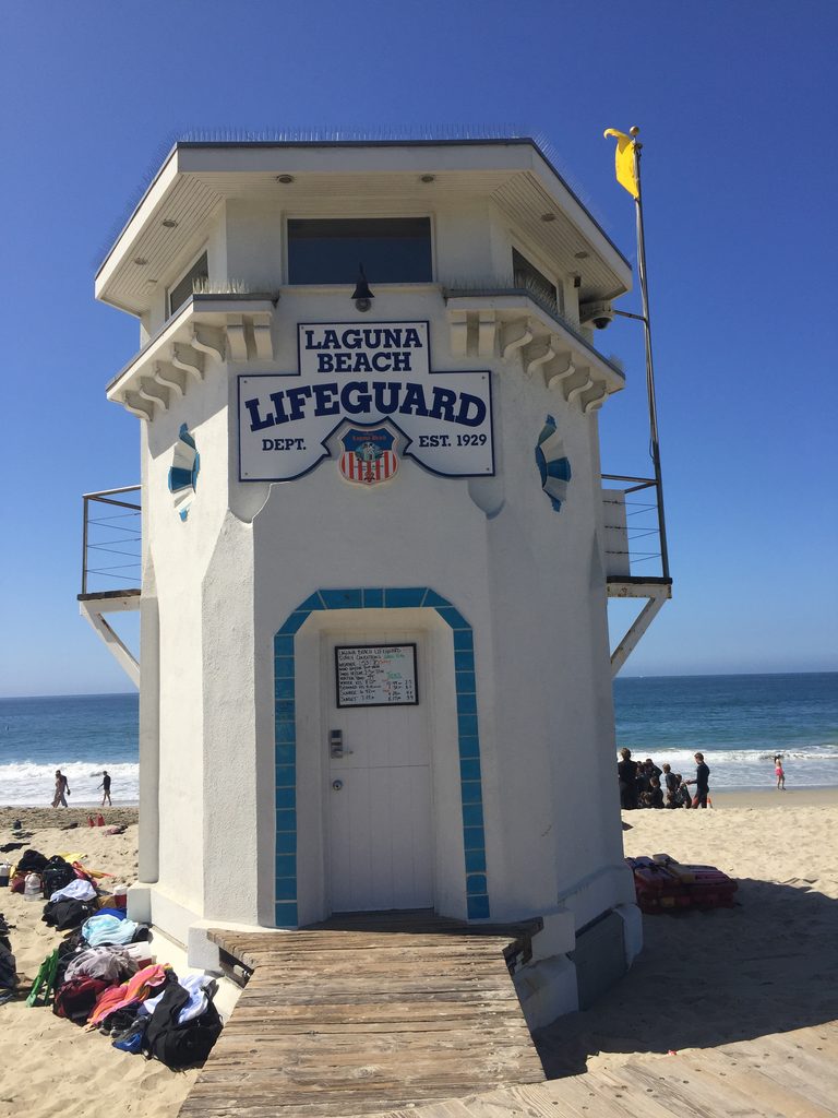 laguna lifeguard tower